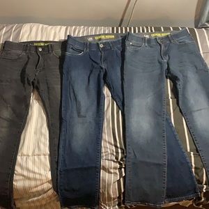 3 Lee’s 30x30 Men’s straight fit jeans